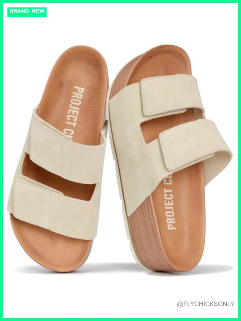 Genuine Leather Platform Wedge Sandals Non-Slip Slip Resistant Open Toe